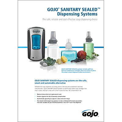 GOJO® SANITARY SEALED™ Dispensing Systems