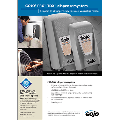 GOJO® PRO™ TDX™ dispensersystem