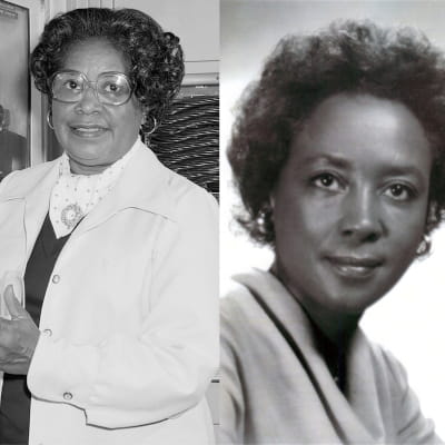 Mary Jackson and Annie Easley