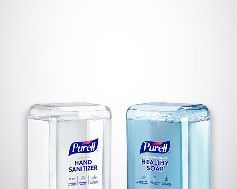 Two PURELL ES10 Dispensers