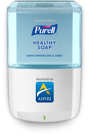 PURELL SOLUTION Office Buildings Dispenser Personalization